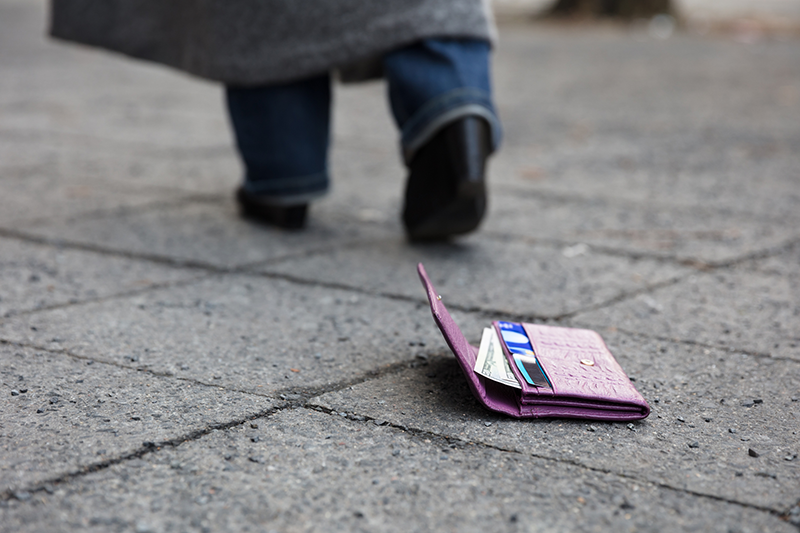 Lost or stolen debit credit card