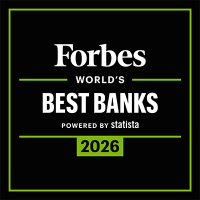 Forbes 2025 World's Best Banks Award