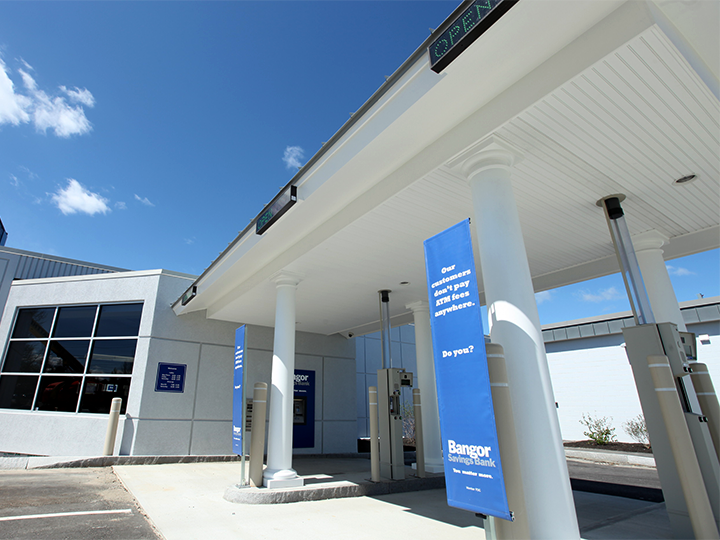 Drive-up lane in Falmouth, ME