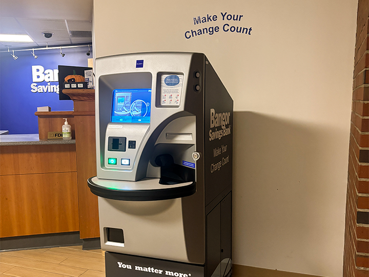 Coin counting machine