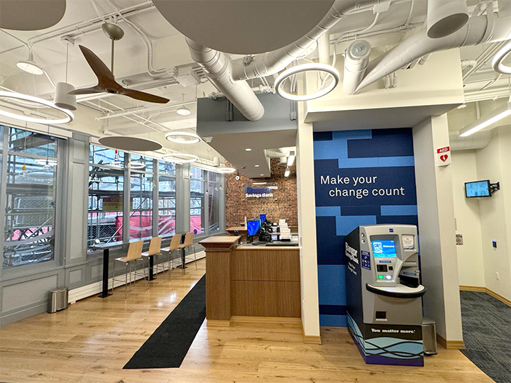 Lobby of Bangor Savings Bank - Middle Street