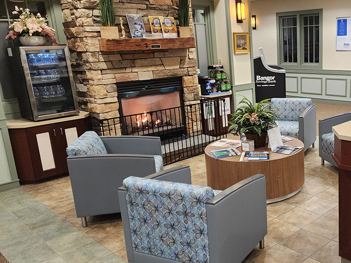 Waiting area in Amherst, NH