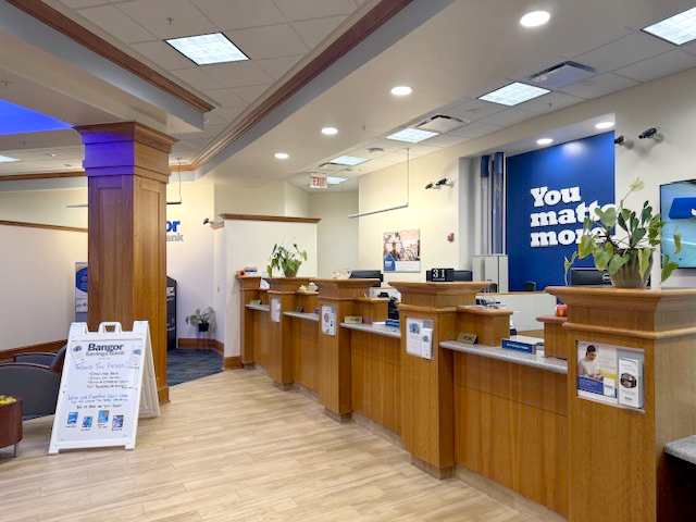 Teller counter in Falmouth, Maine