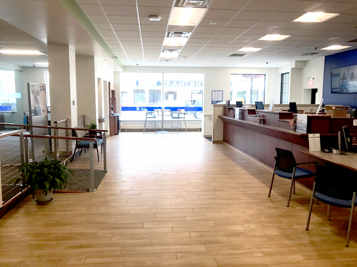 Lobby of Bangor Savings Bank