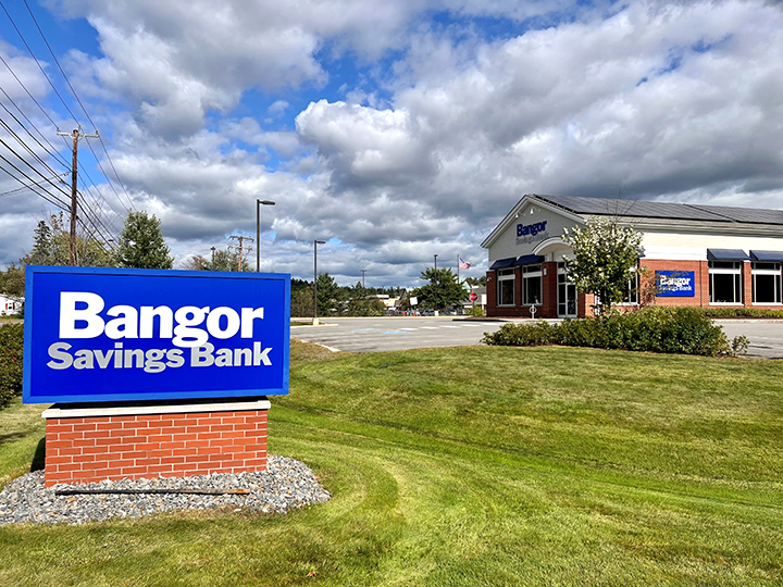 Bangor Savings Bank sign