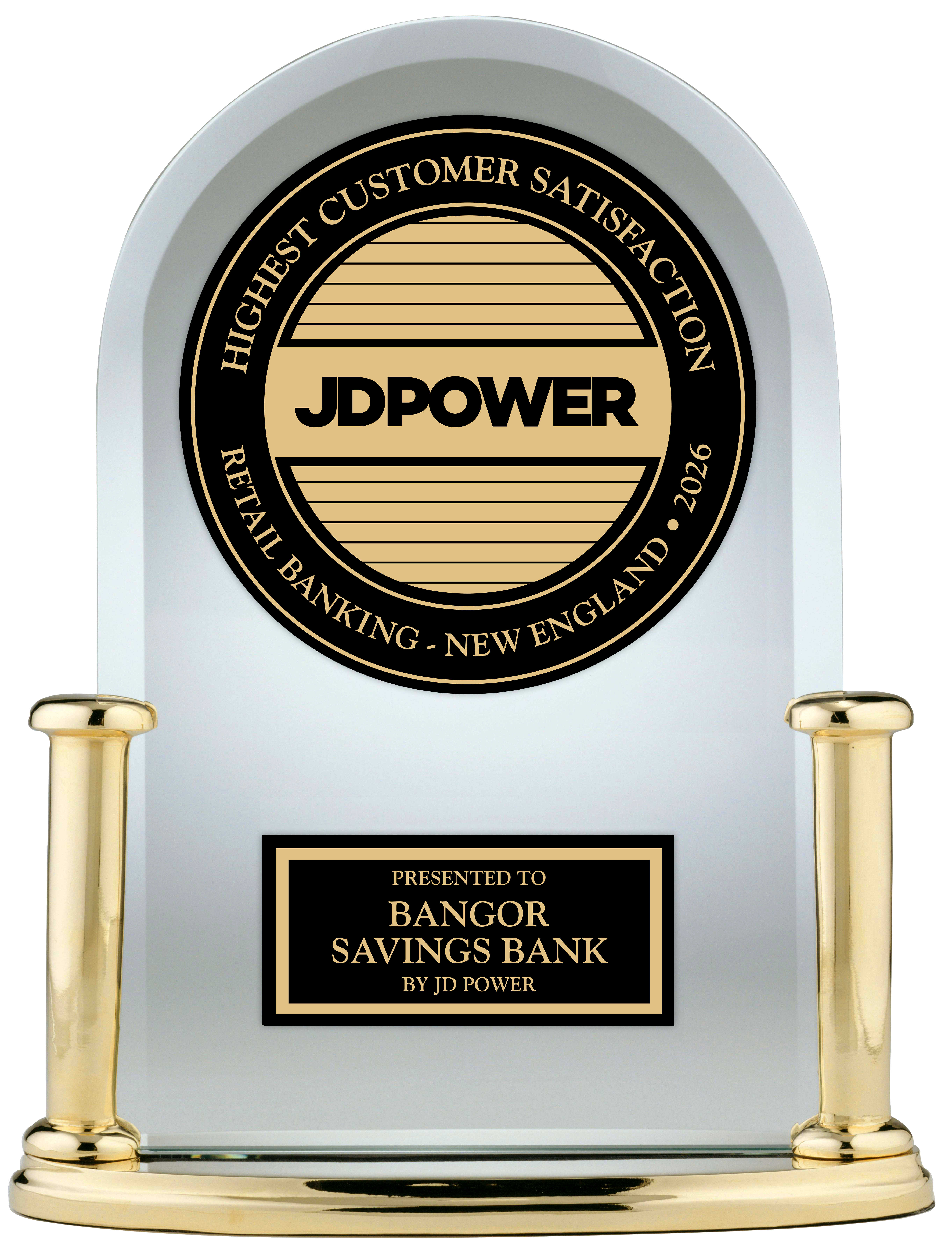 JD Power Highest Customer Satisfaction in Retail Banking - New England 2026