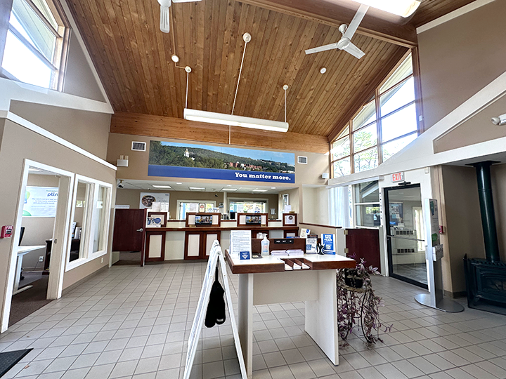 Lobby of Bangor Savings Bank - Concord, NH