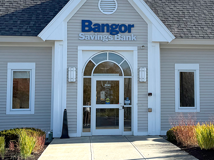 Front door of the Ellsworth branch