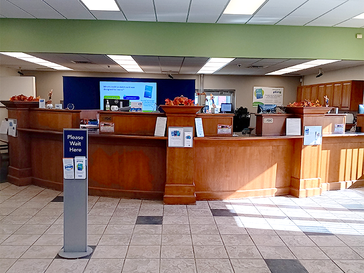 Bangor Savings Bank lobby