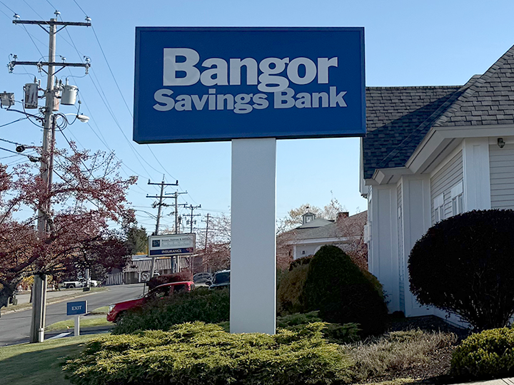 Bangor Savings Bank sign