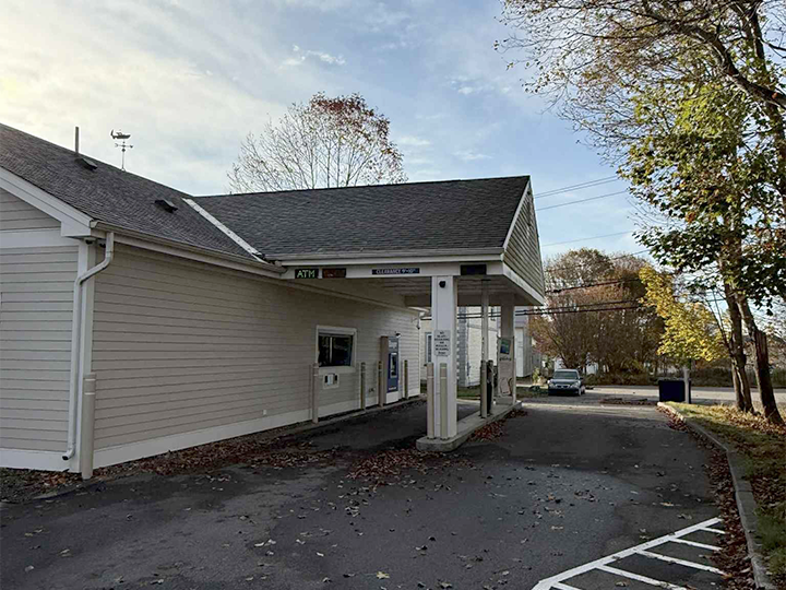 Drive-up lane in Eastport, ME
