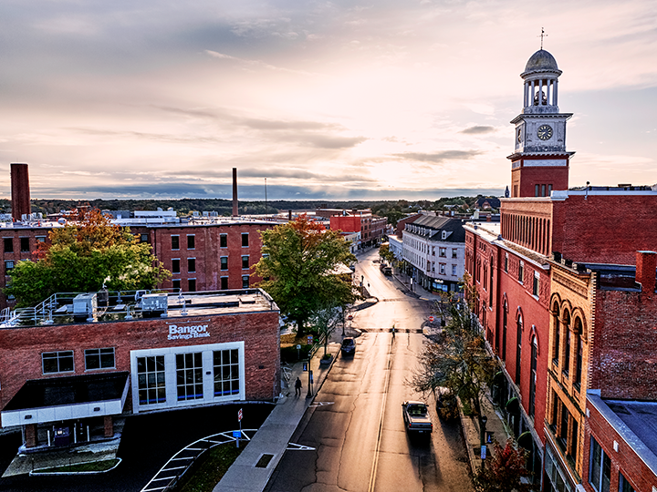The Downtown Biddeford Branch of Bangor Savings Bank