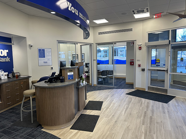 Teller station in Kennebunk